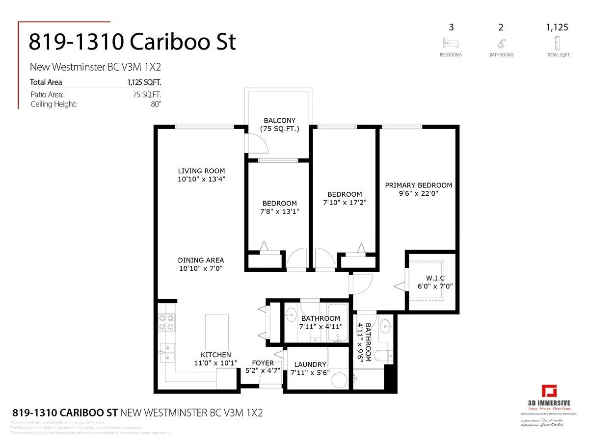 Exterior Rear Photo of 819 1310 Cariboo Street, New Westminster, BC
