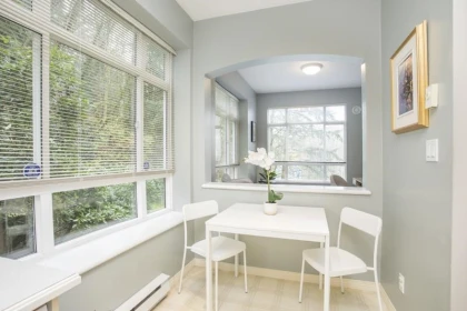 Breakfast Nook Photo of 606 3001 Terravista Place, Port Moody, BC