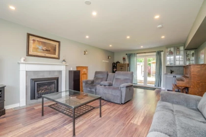 Basement Recreation Room Photo of 5489 Maple Crescent, Delta, BC