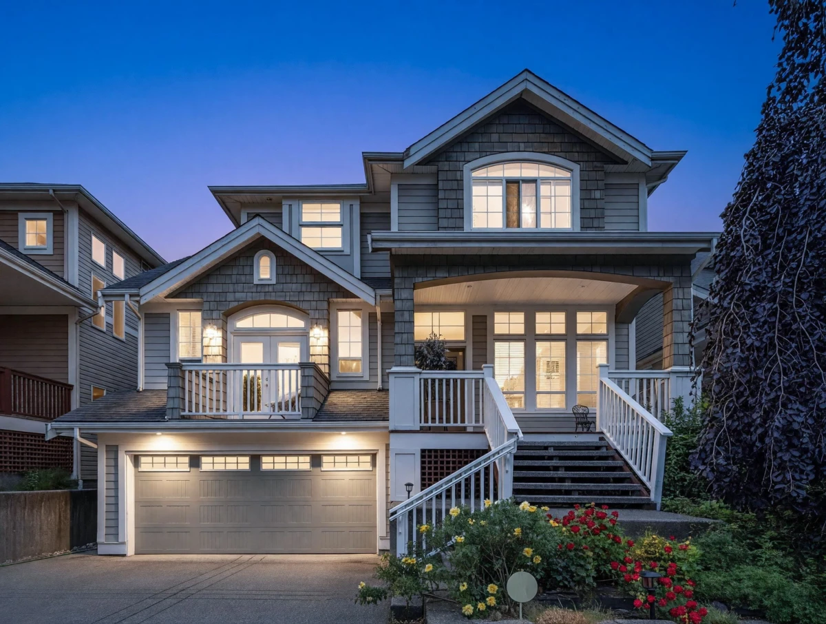 Exterior Rear Photo of 3415 Gislason Avenue, Coquitlam, BC