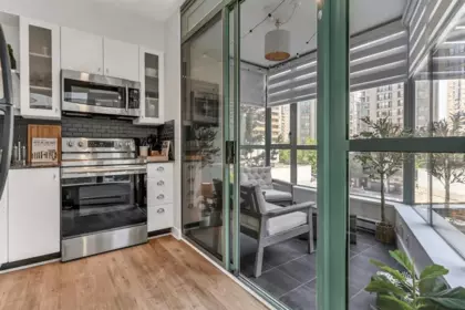 Breakfast Nook Photo of 302 1238 Burrard Street, Vancouver, BC