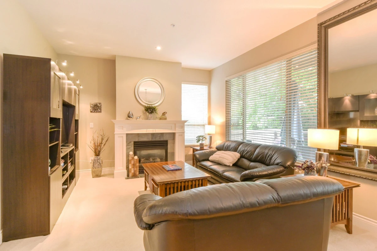 Living Room Photo of 104 16655 64 Avenue, Surrey, BC