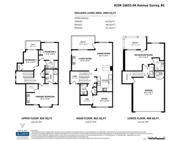 Fitness Center Photo Near 104 16655 64 Avenue, Surrey, BC