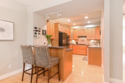 Kitchen Island Photo of 104 16655 64 Avenue, Surrey, BC