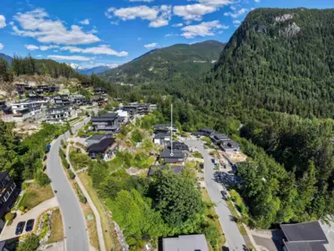 Aerial View of 2237 Windsail Place, Squamish, BC