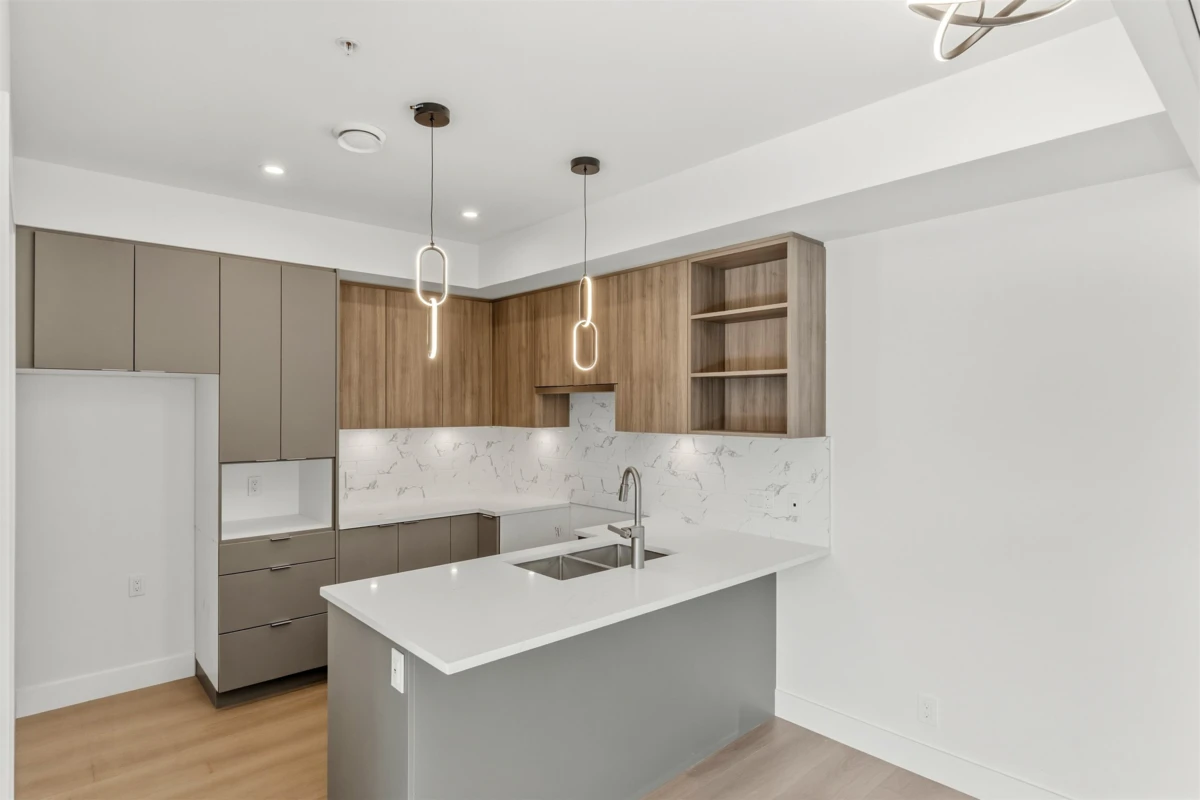 Living Room Photo of 312 2233 156 Street, Surrey, BC