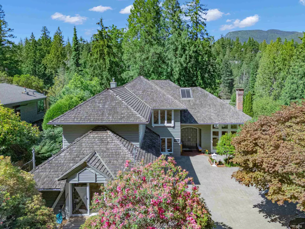 Exterior Rear Photo of 4941 Water Lane, West Vancouver, BC