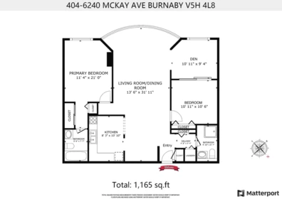 Outdoor Kitchen Photo of 404 6240 Mckay Avenue, Burnaby, BC