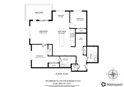 Staircase Photo of 403 6888 Royal Oak Avenue, Burnaby, BC