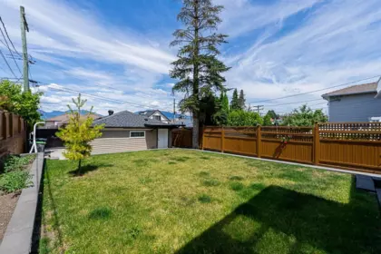 Aerial View of 2843 E 5th Avenue, Vancouver, BC