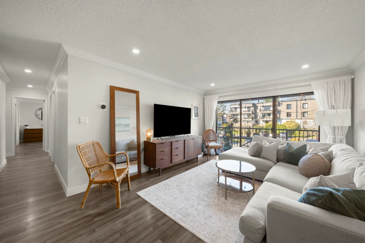Living Room Photo of 211 4111 Francis Road, Richmond, BC