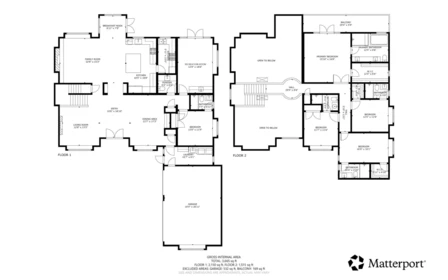 Aerial View of 5500 Cathay Road, Richmond, BC