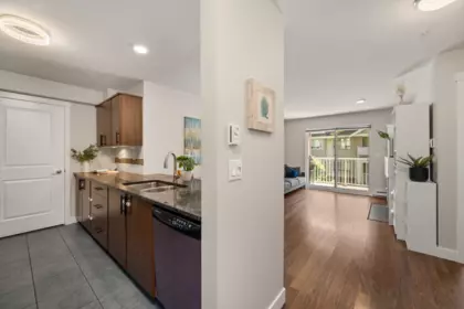 Kitchen Island Photo of 206 19340 65 Avenue, Surrey, BC