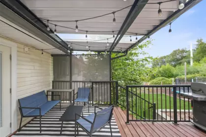 Backyard Photo of 1071 Spar Drive, Coquitlam, BC