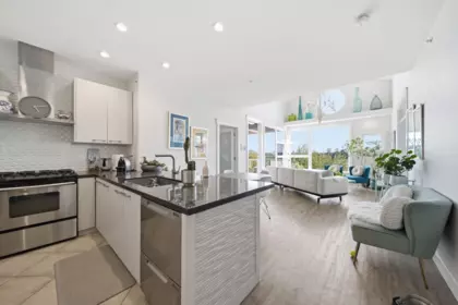 Kitchen Island Photo of 404 4600 Westwater Drive, Richmond, BC
