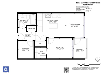 Office / Den Photo of 1012 3300 Ketcheson Road, Richmond, BC