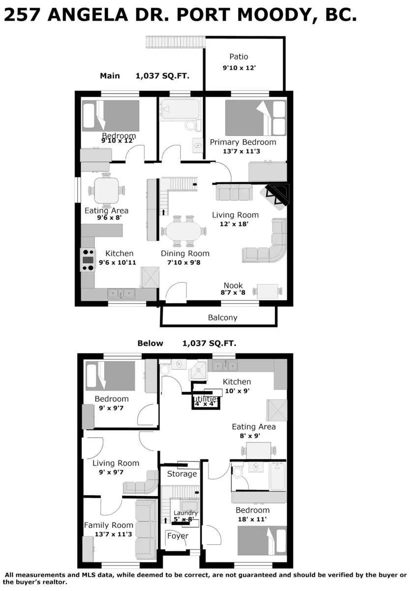 Family Room Photo of 257 Angela Drive, Port Moody, BC