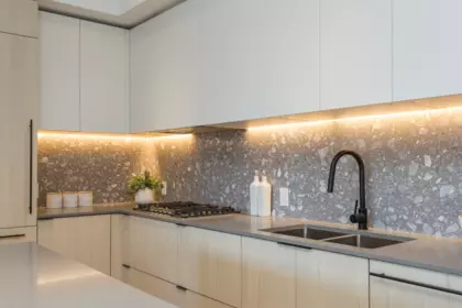 Kitchen Island Photo of PH522 2471 St. George Street, Vancouver, BC