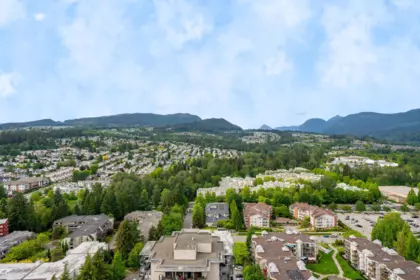 Front Yard Photo of 3401 2968 Glen Drive, Coquitlam, BC
