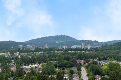 Outdoor Deck Photo of 3401 2968 Glen Drive, Coquitlam, BC