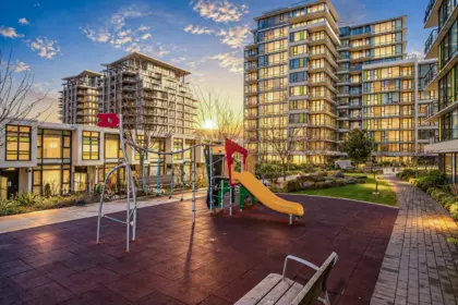 Outdoor Patio Photo of 801 7733 Firbridge Way, Richmond, BC