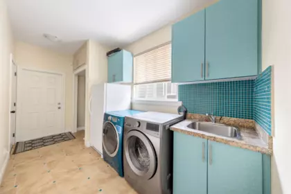 Aerial View of 4451 Granville Avenue, Richmond, BC