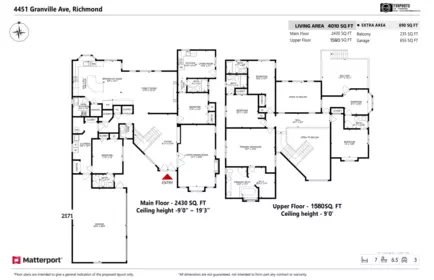 Playground / Recreational Area Near 4451 Granville Avenue, Richmond, BC