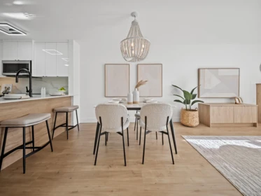 Breakfast Nook Photo of 213 3038 E Kent Avenue South, Vancouver, BC