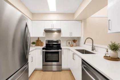 Kitchen Island Photo of 302 8600 Westminster Highway, Richmond, BC