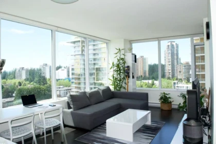 Living Room Photo of 1107 6333 Silver Avenue, Burnaby, BC