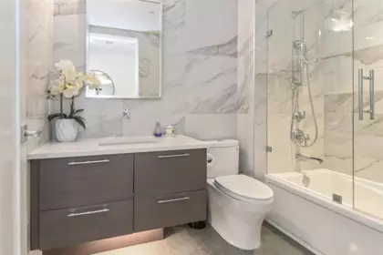 Powder Room Photo of 210 23189 Francis Avenue, Langley, BC