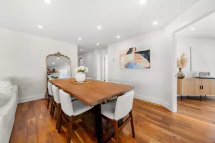 Dining Area Photo of 1704 1245 Quayside Drive, New Westminster, BC