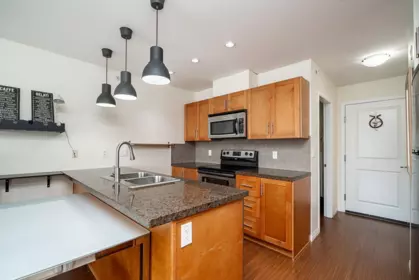 Living Room Photo of 306 5000 Imperial Street, Burnaby, BC