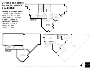 Playground / Recreational Area Near 24 6852 193 Street, Surrey, BC