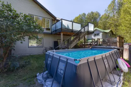 Aerial View of 6 7467 Prospect Street, Pemberton, BC