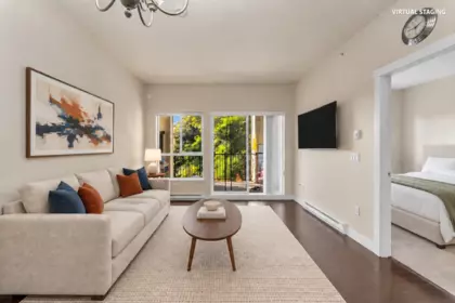 Pantry Photo of 409 9655 King George Boulevard, Surrey, BC