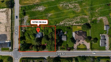 Exterior Rear Photo of 12783 56 Avenue, Surrey, BC