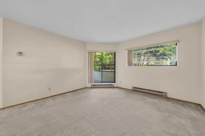 Living Room Photo of 110 2222 Prince Edward Street, Vancouver, BC