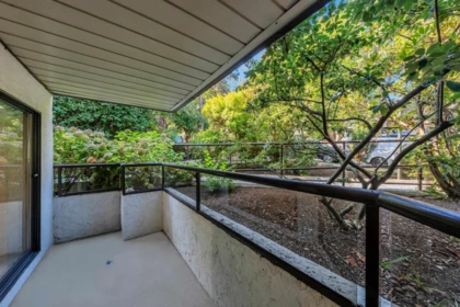 Outdoor Patio Photo of 110 2222 Prince Edward Street, Vancouver, BC