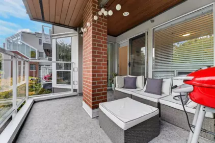 Outdoor Patio Photo of 208 2288 W 12th Avenue, Vancouver, BC
