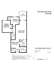 213 5906 176a Street, Surrey, BC, Surrey — Apartment/Condo for sale