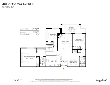 401 15130 29a Avenue, Surrey, BC, Surrey — Apartment/Condo for sale