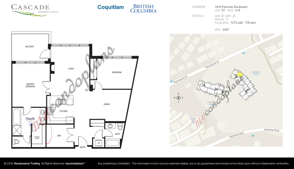 Hot Tub / Spa Photo of 707 1415 Parkway Boulevard, Coquitlam, BC
