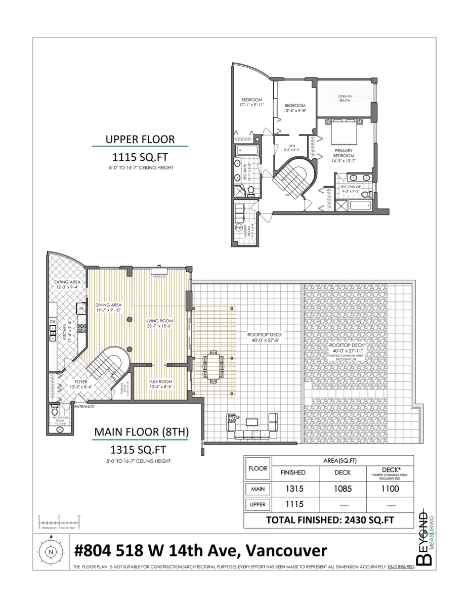 Staircase Photo of 804 518 W 14th Avenue, Vancouver, BC