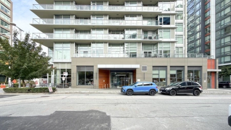 Exterior Rear Photo of 1210 1708 Columbia Street, Vancouver, BC