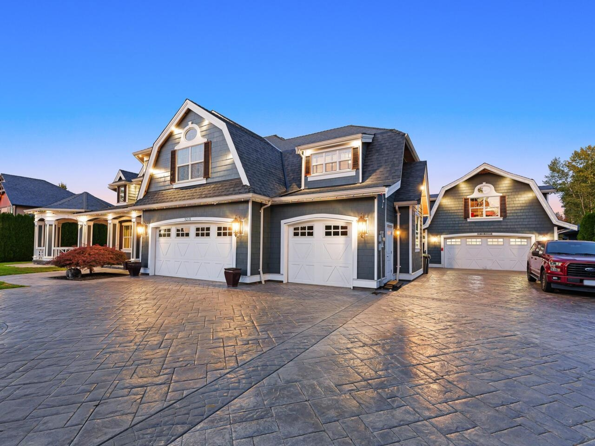 Aerial View of 5218 219a Street, Langley, BC