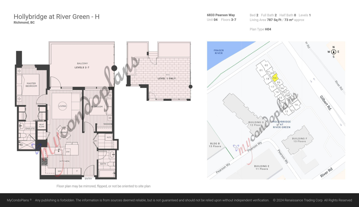 Office / Den Photo of 604 6833 Pearson Way, Richmond, BC