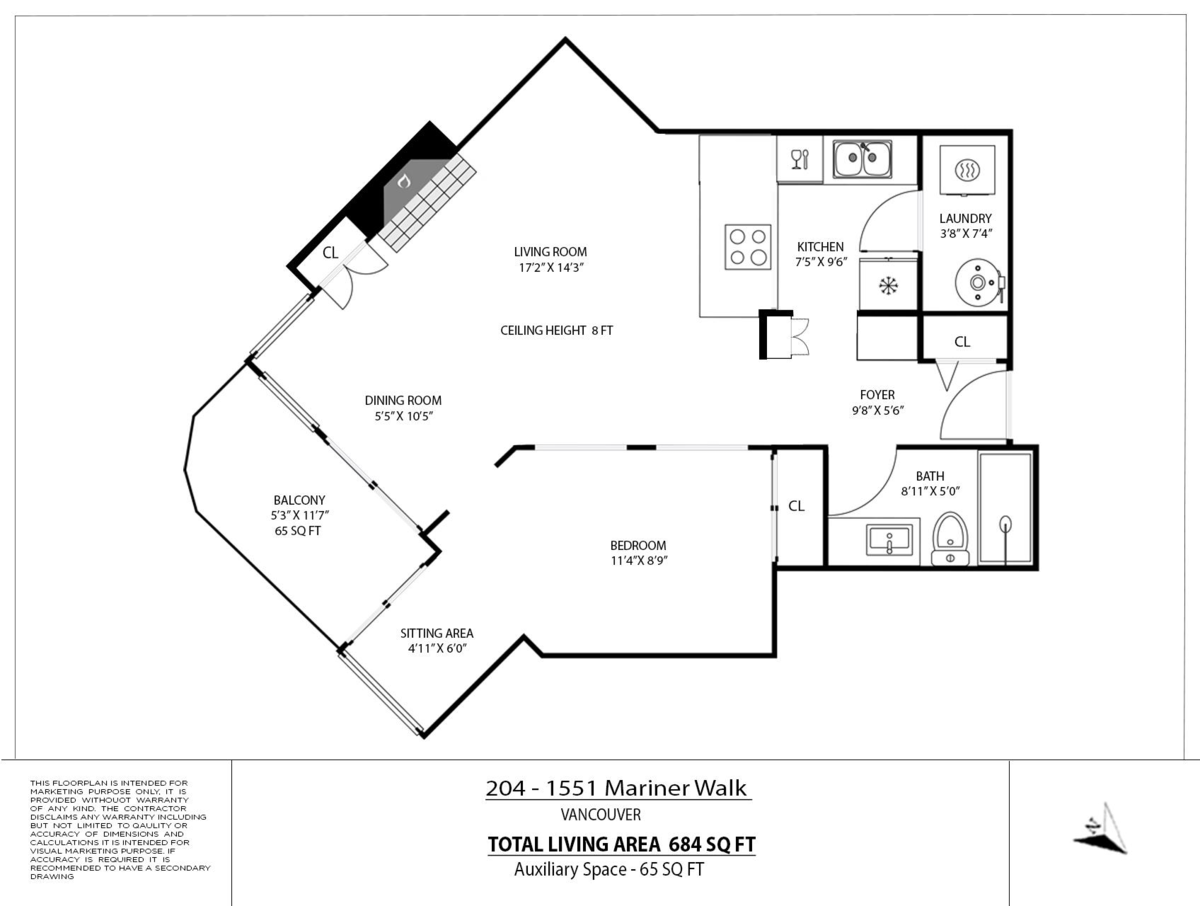 Playground / Recreational Area Near 204 1551 Mariner Walk, Vancouver, BC