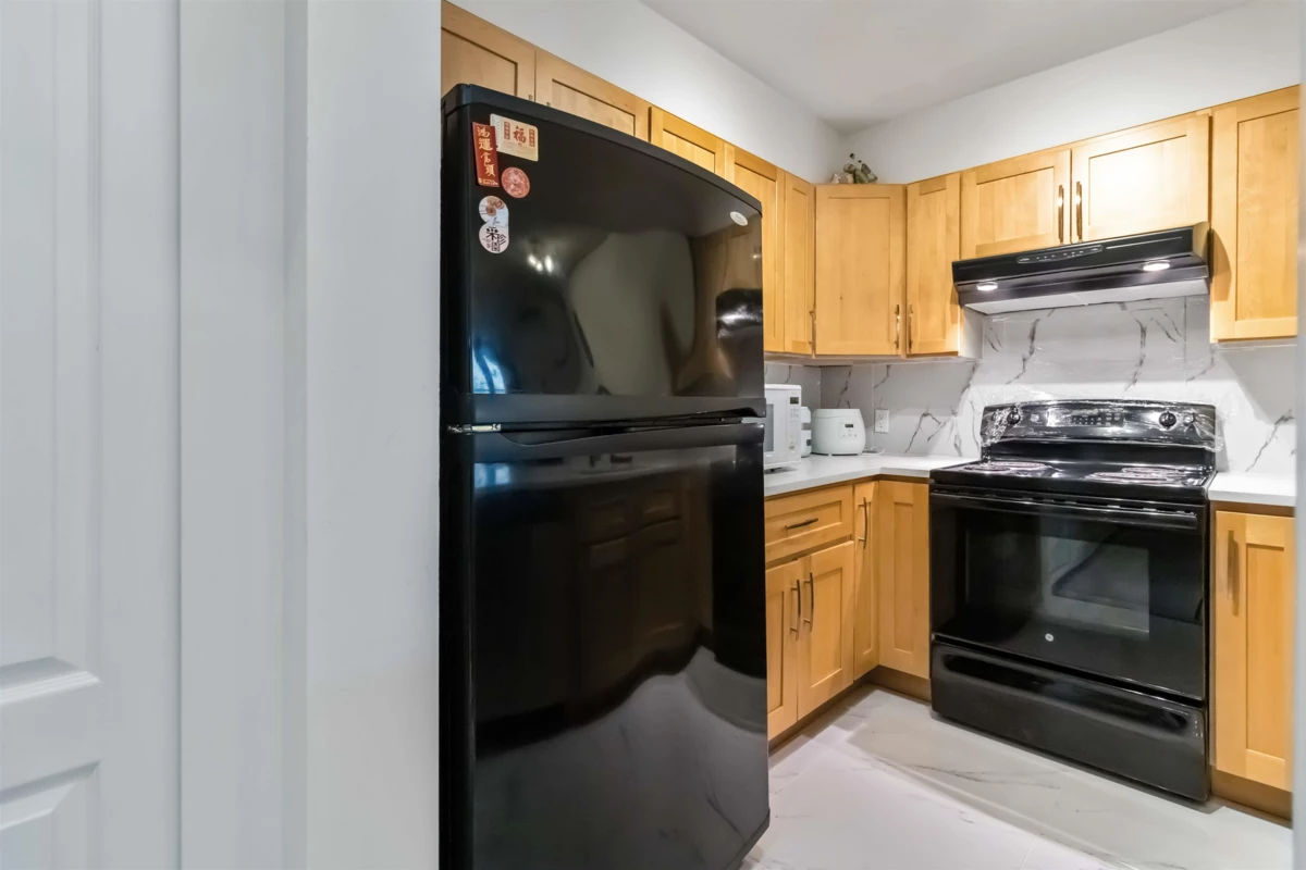 Exterior Rear Photo of 610 7380 Elmbridge Way, Richmond, BC