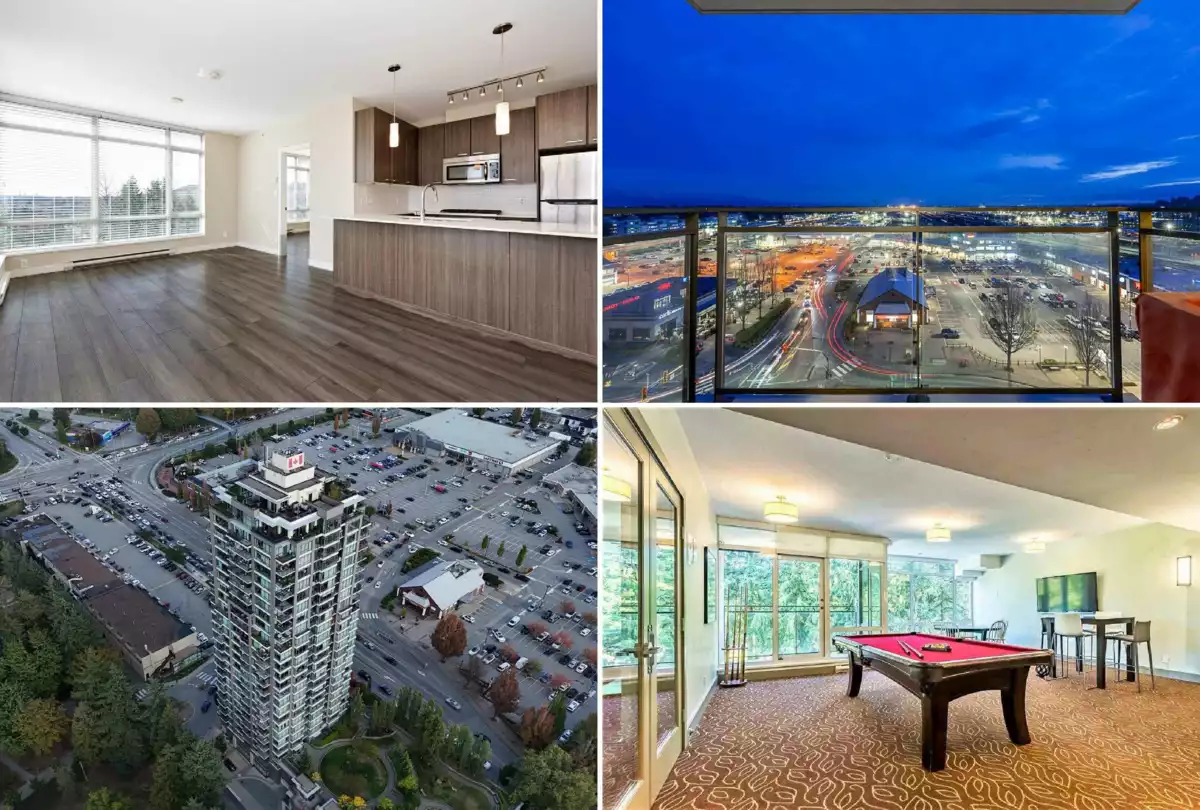 Exterior Front Photo of 708 2789 Shaughnessy Street, Port Coquitlam, BC